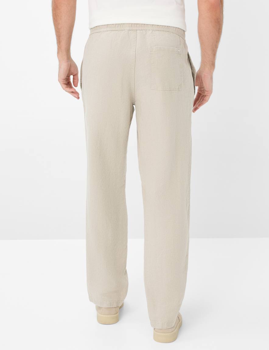 Eurex By Brax Men's Fashion Pants Style ELIAS Beige Relaxed Fit