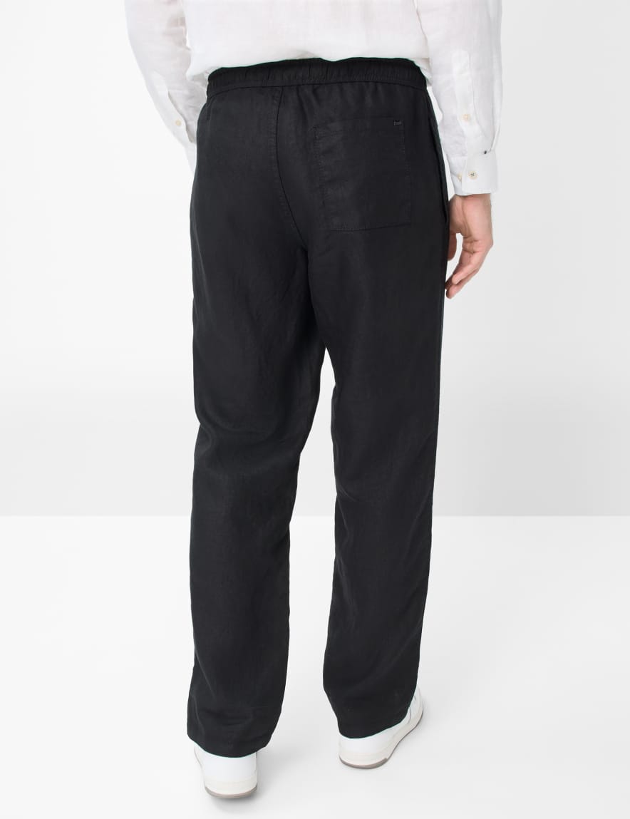 Eurex By Brax Men's Fashion Pants Style ELIAS Black Relaxed Fit