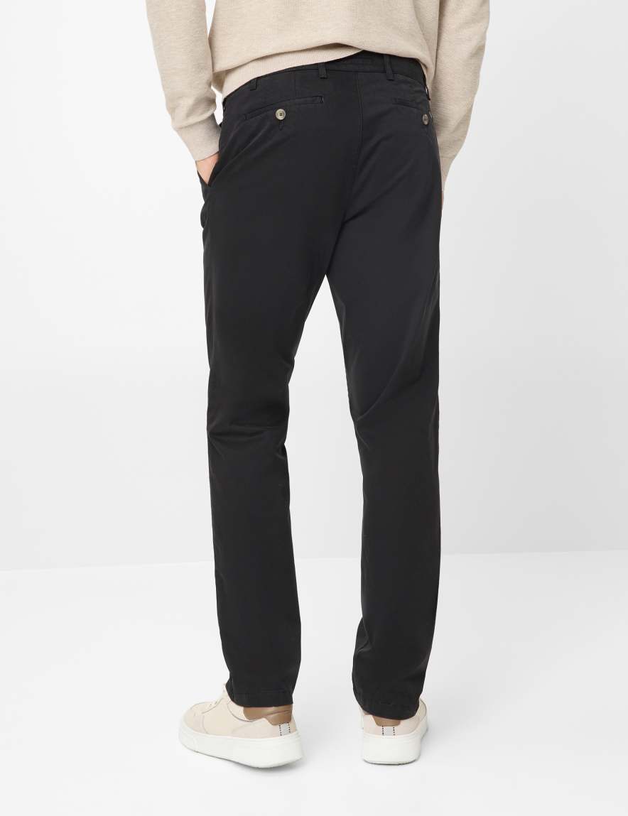 Eurex By Brax Men's Fashion Pants Style LUIS Black Regular Fit