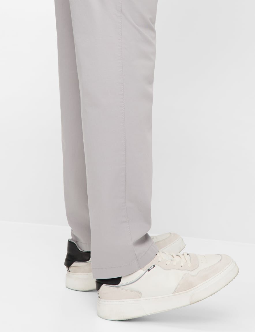 Eurex By Brax Men's Fashion Pants Style LUIS Light Gray Regular Fit