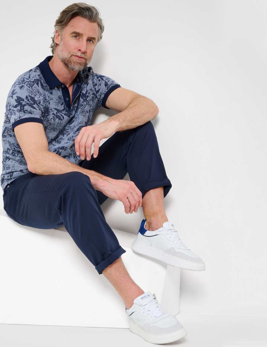 Eurex By Brax Men's Fashion Pants Style LUKE Dark Blue Regular Fit