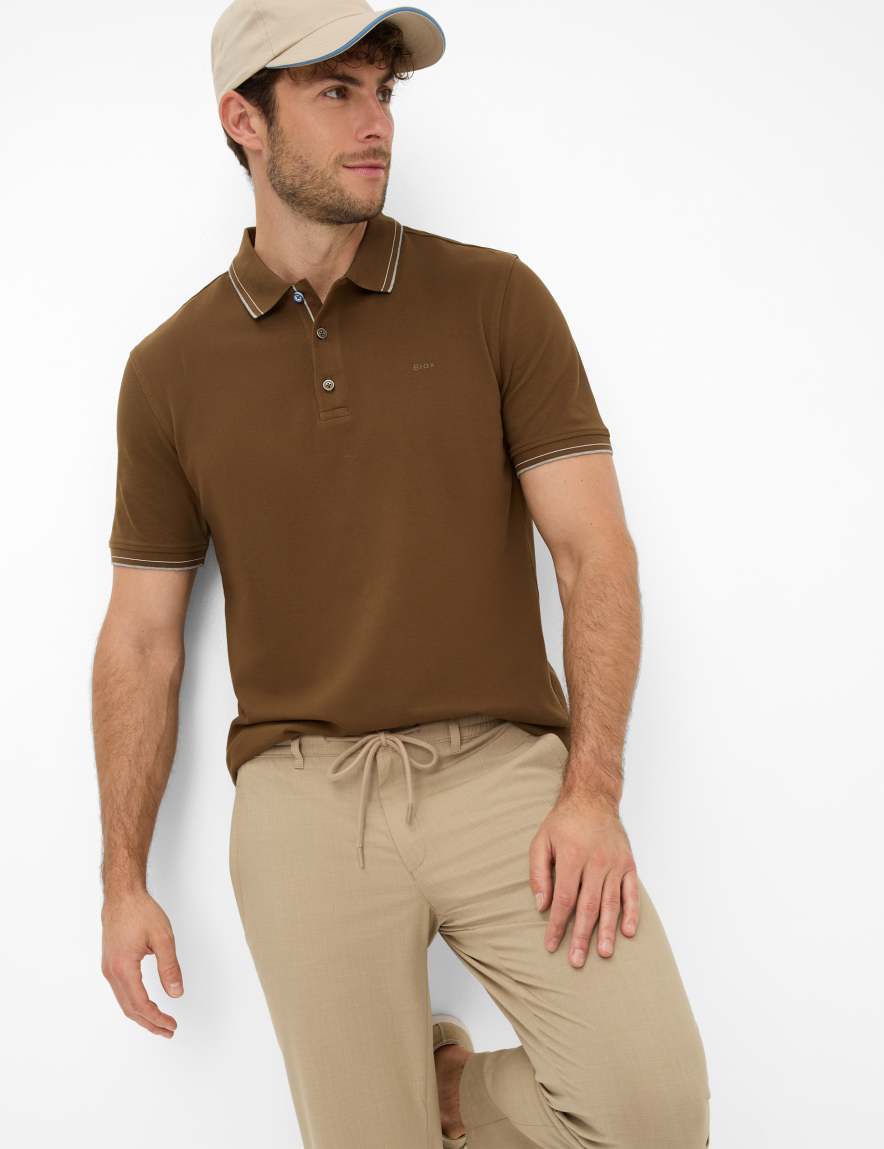 Eurex By Brax Men's Fashion Pants Style PHIL Beige Modern Fit