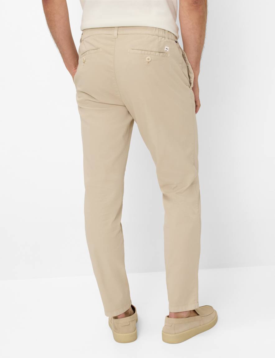 Eurex By Brax Men's Fashion Pants Style PHIL Beige Relaxed Fit