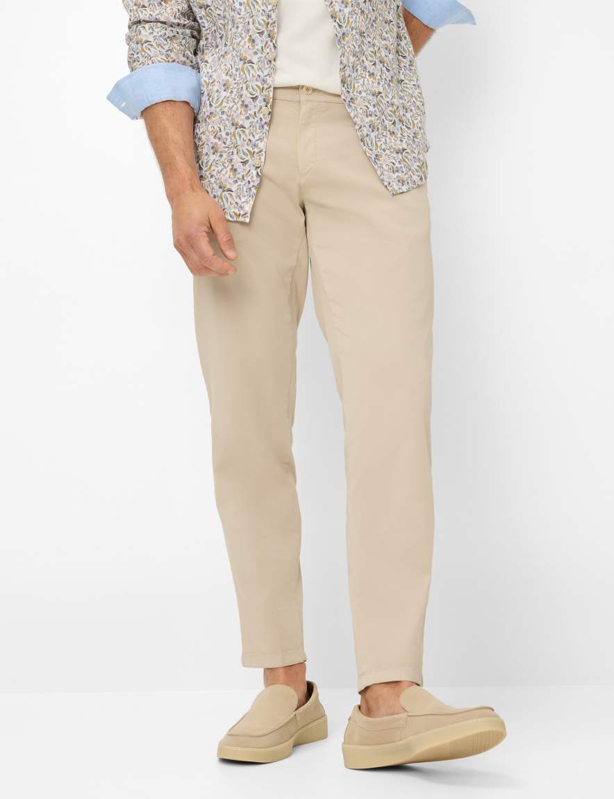 eurex by brax Men's fashion Pants Style PHIL Beige Relaxed Fit