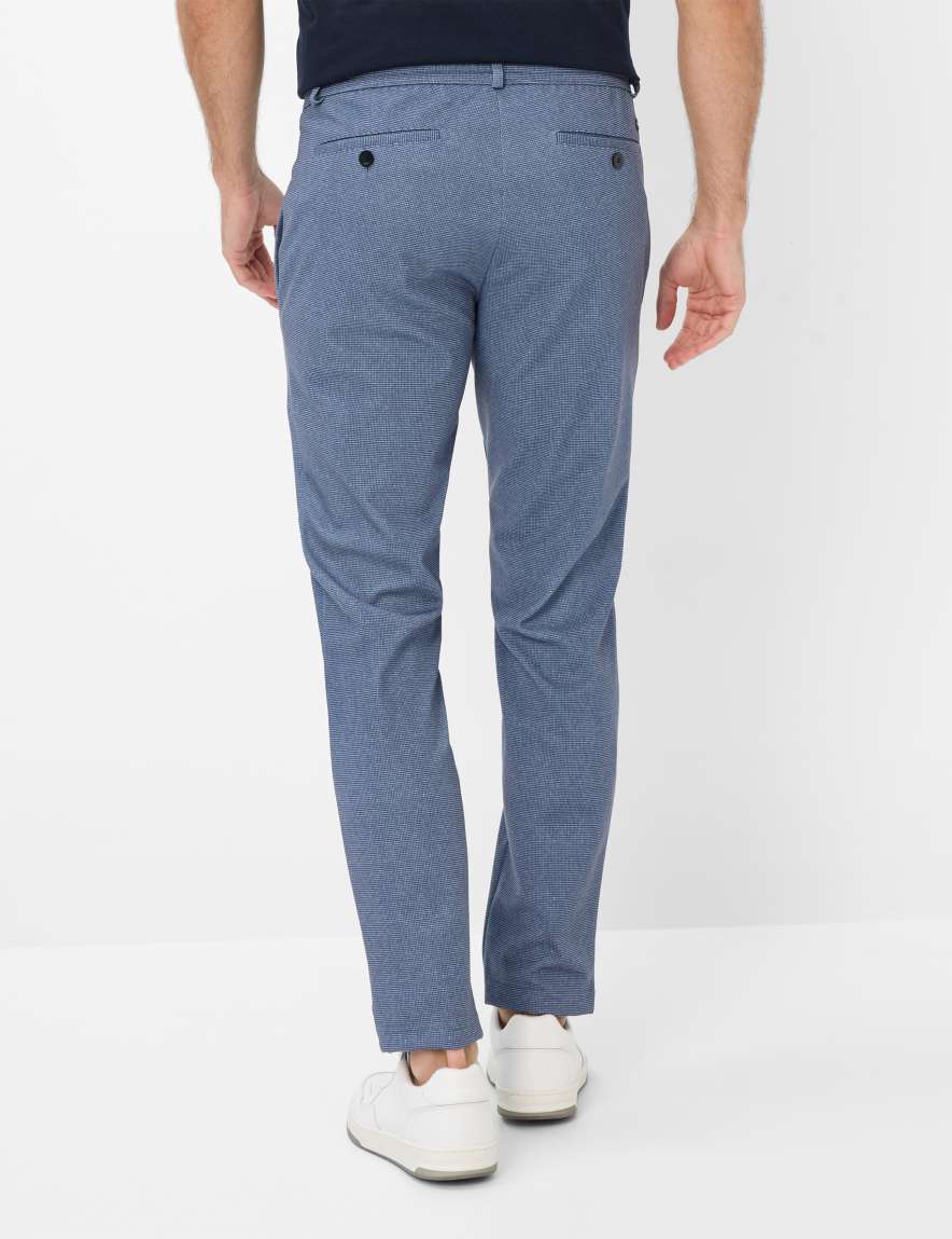 Eurex By Brax Men's Fashion Pants Style PHIL Blue Relaxed Fit