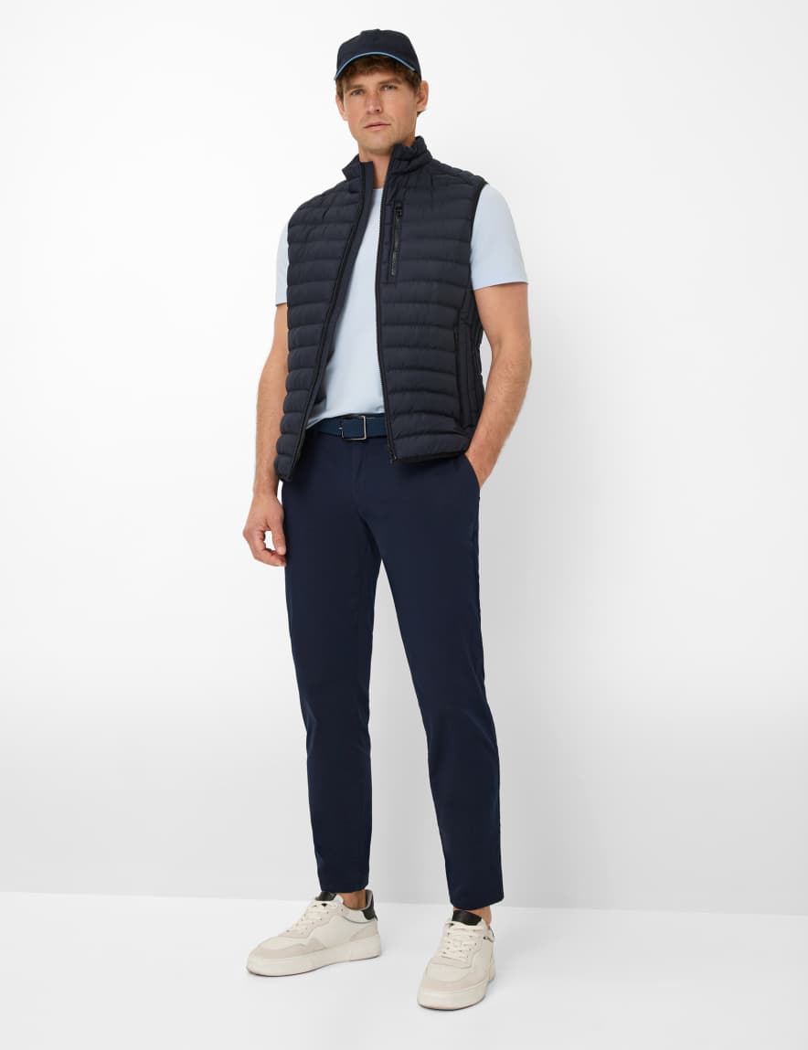 Eurex By Brax Men's Fashion Pants Style PHIL Dark Blue Relaxed Fit