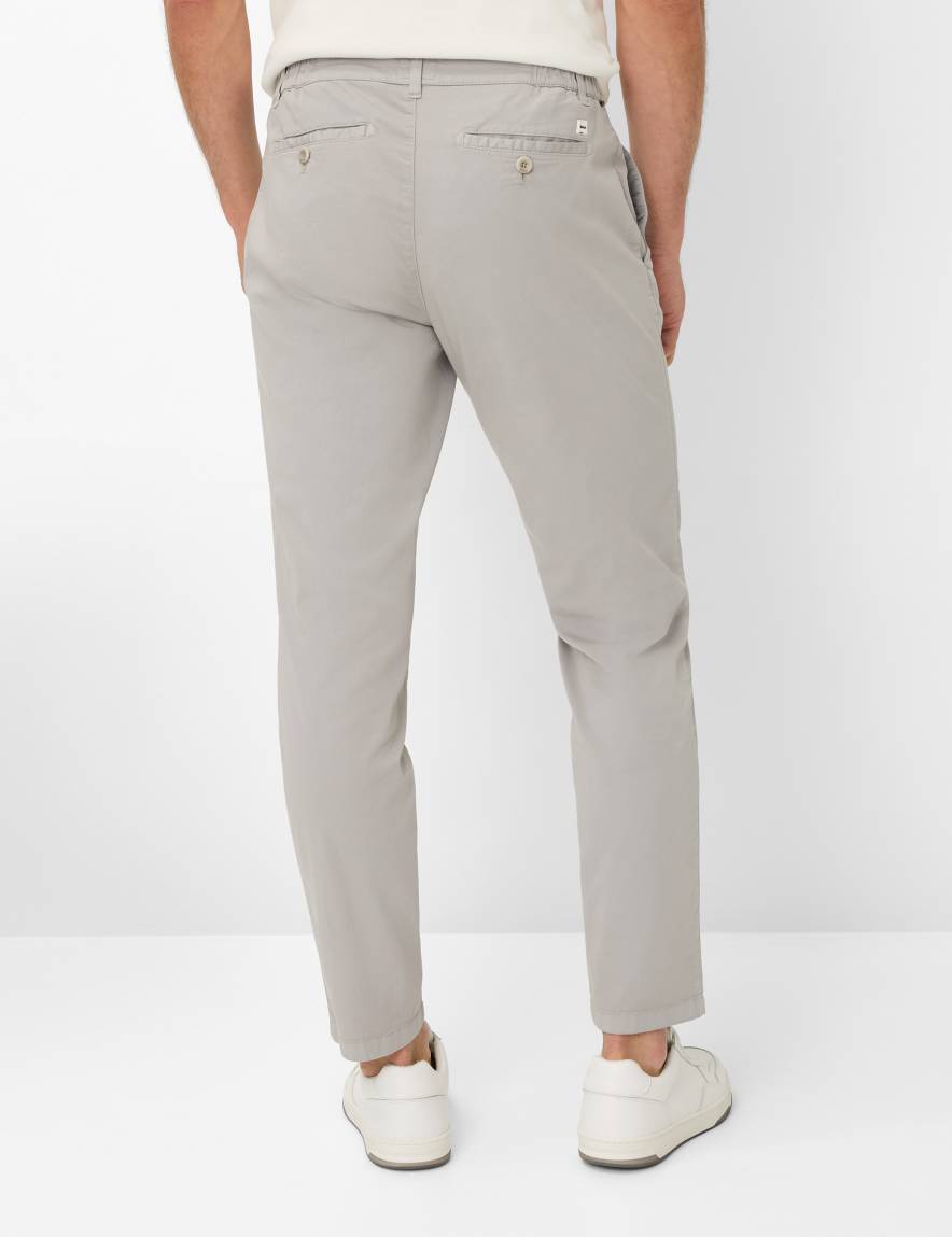 Eurex By Brax Men's Fashion Pants Style PHIL Light Gray Relaxed Fit