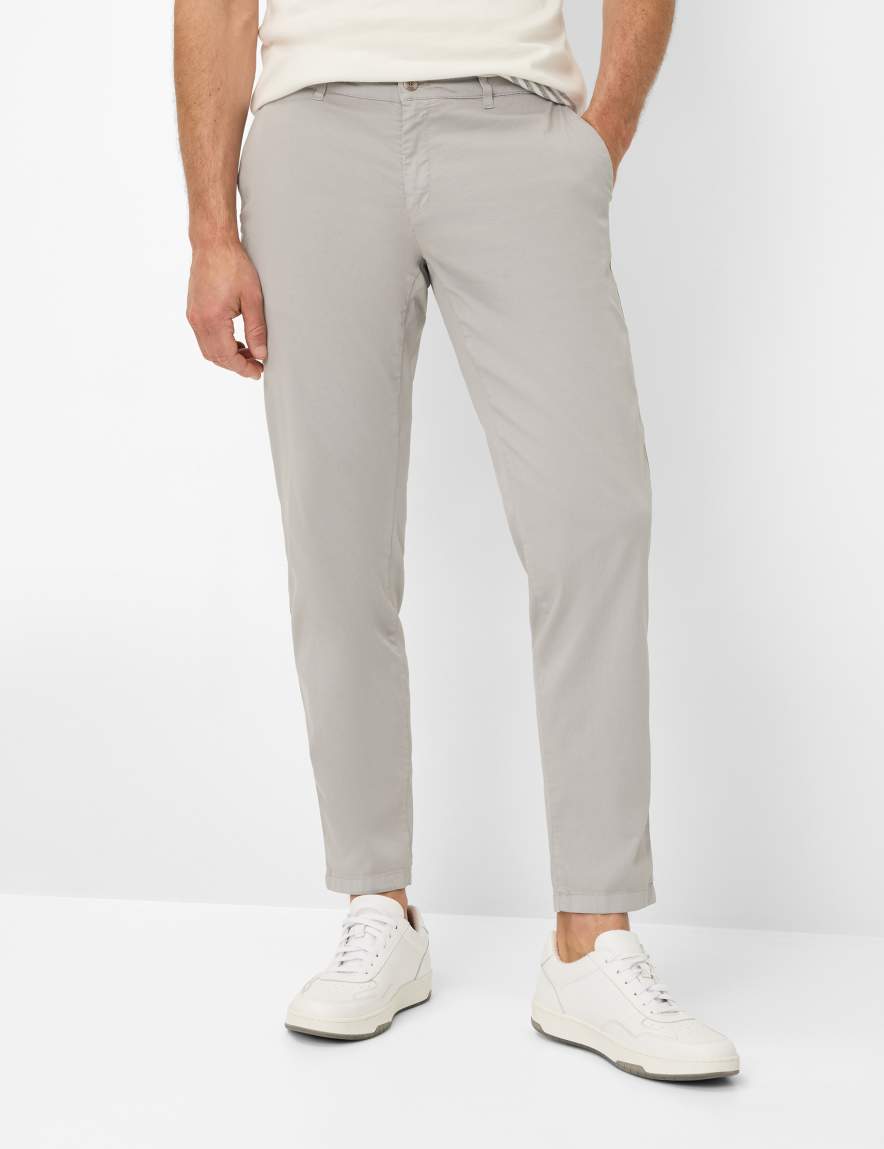 eurex by brax Men's fashion Pants Style PHIL Light Gray Relaxed Fit