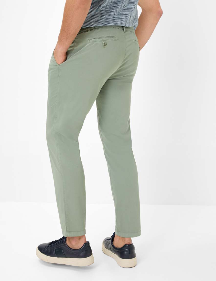 Eurex By Brax Men's Fashion Pants Style PHIL Light Green Relaxed Fit