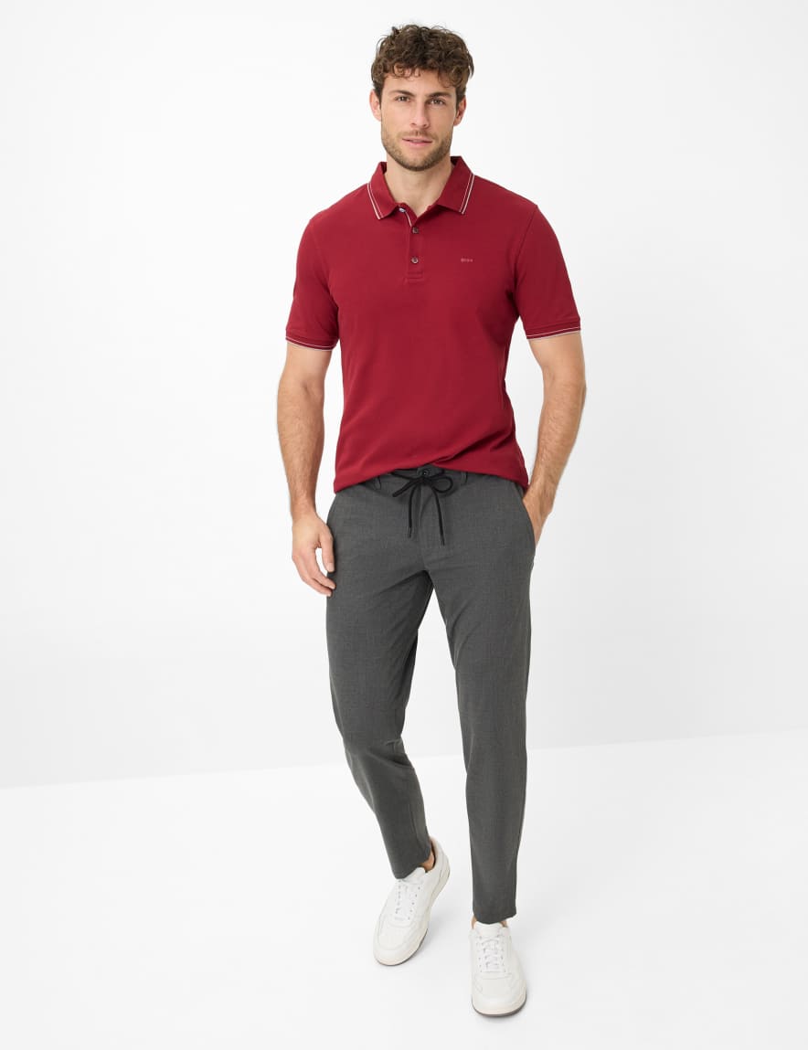 Eurex By Brax Men's Fashion Pants Style PHIL Medium Gray Modern Fit