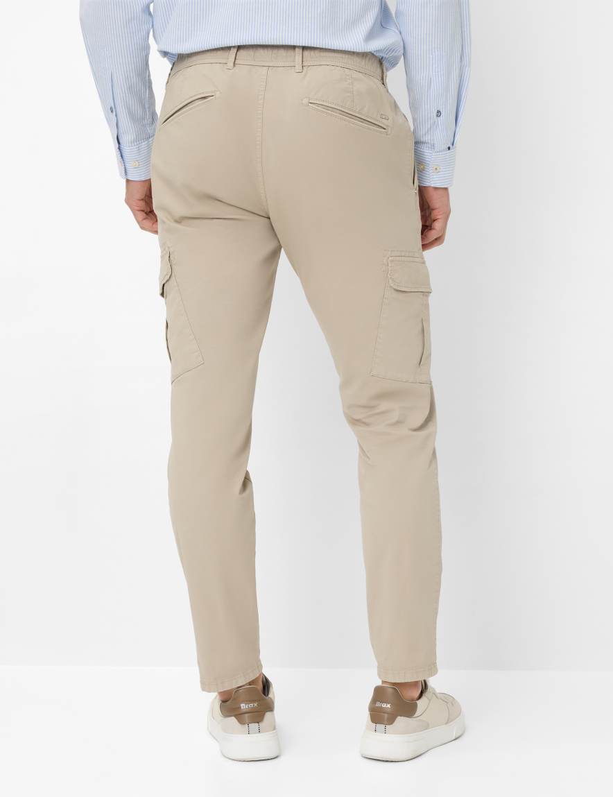 Eurex By Brax Men's Fashion Pants Style SILVIO Beige Slim Fit