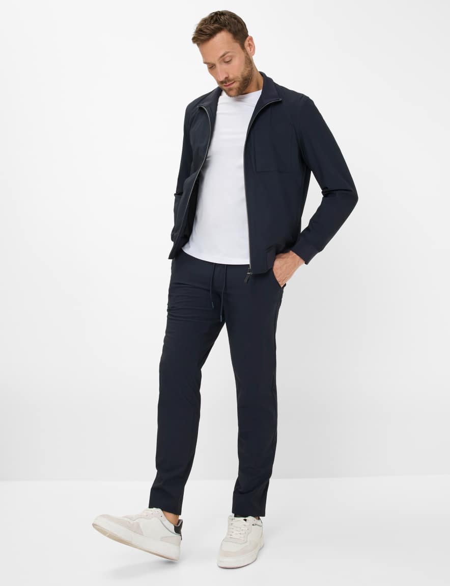 Eurex By Brax Men's Fashion Pants Style SILVIO Dark Blue Slim Fit