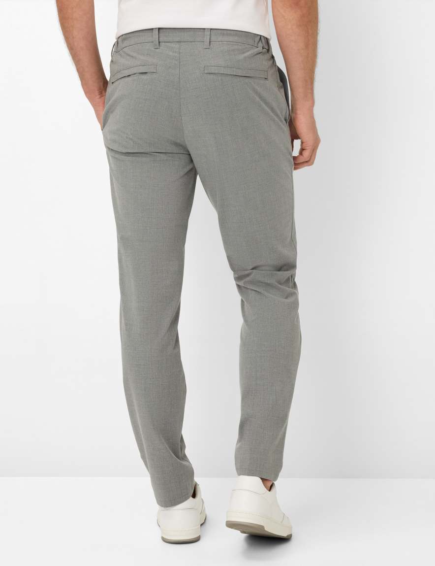 Eurex By Brax Men's Fashion Pants Style SILVIO Medium Gray Slim Fit