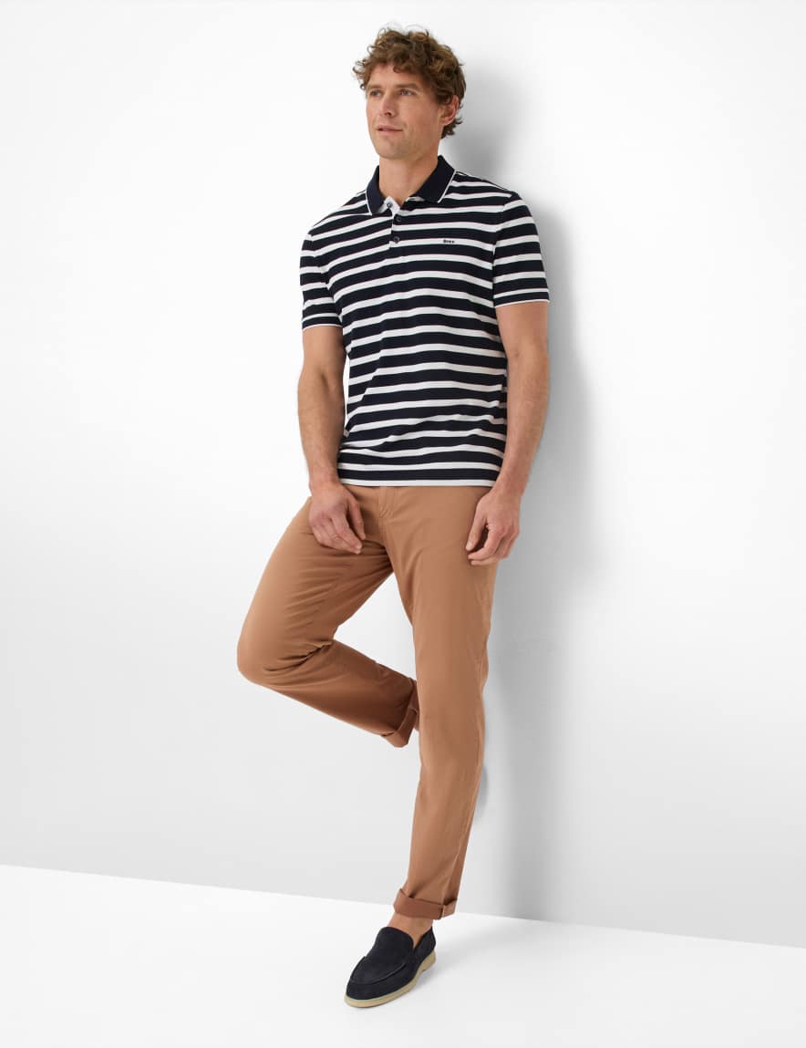 Eurex By Brax Men's Fashion Polos Style PACO Dark Blue ➜ - Buy At Brax