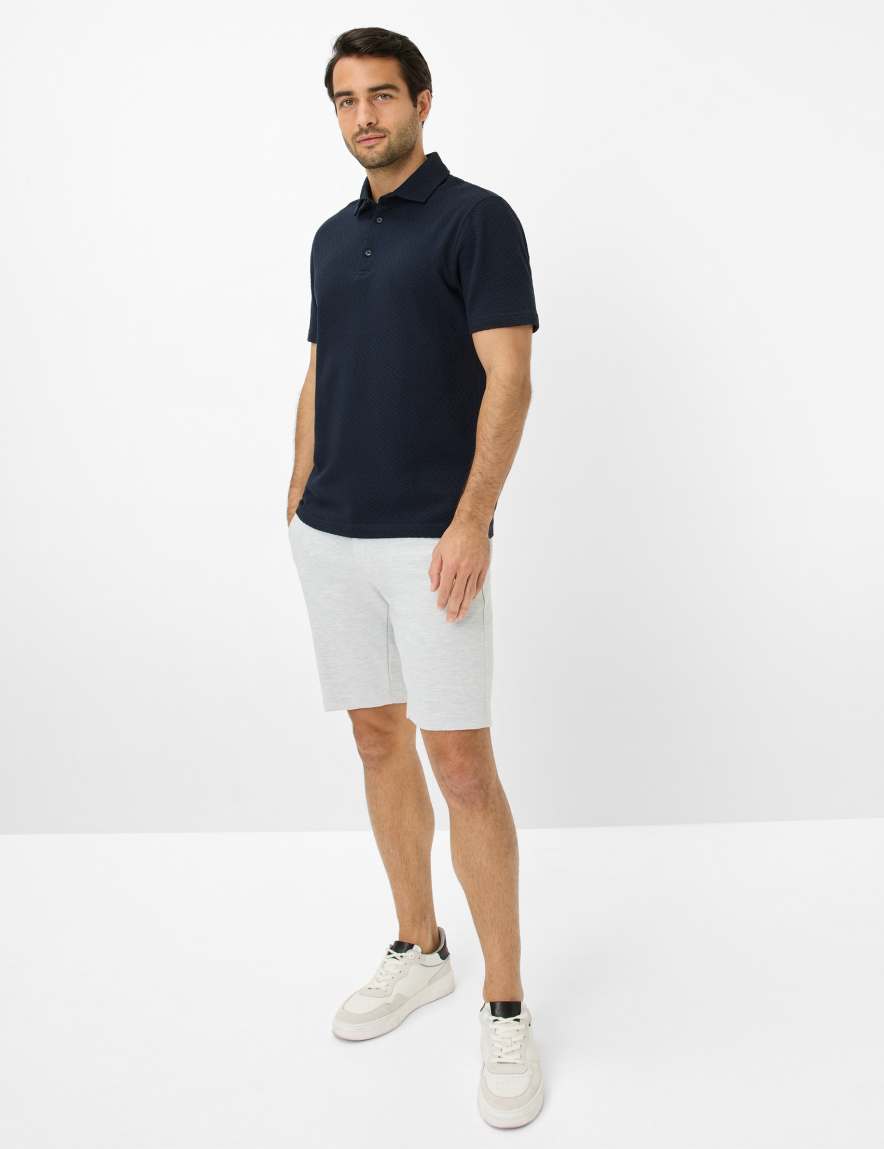 Eurex By Brax Men's Fashion Polos Style PAN Dark Blue ➜ - Buy Now At Brax