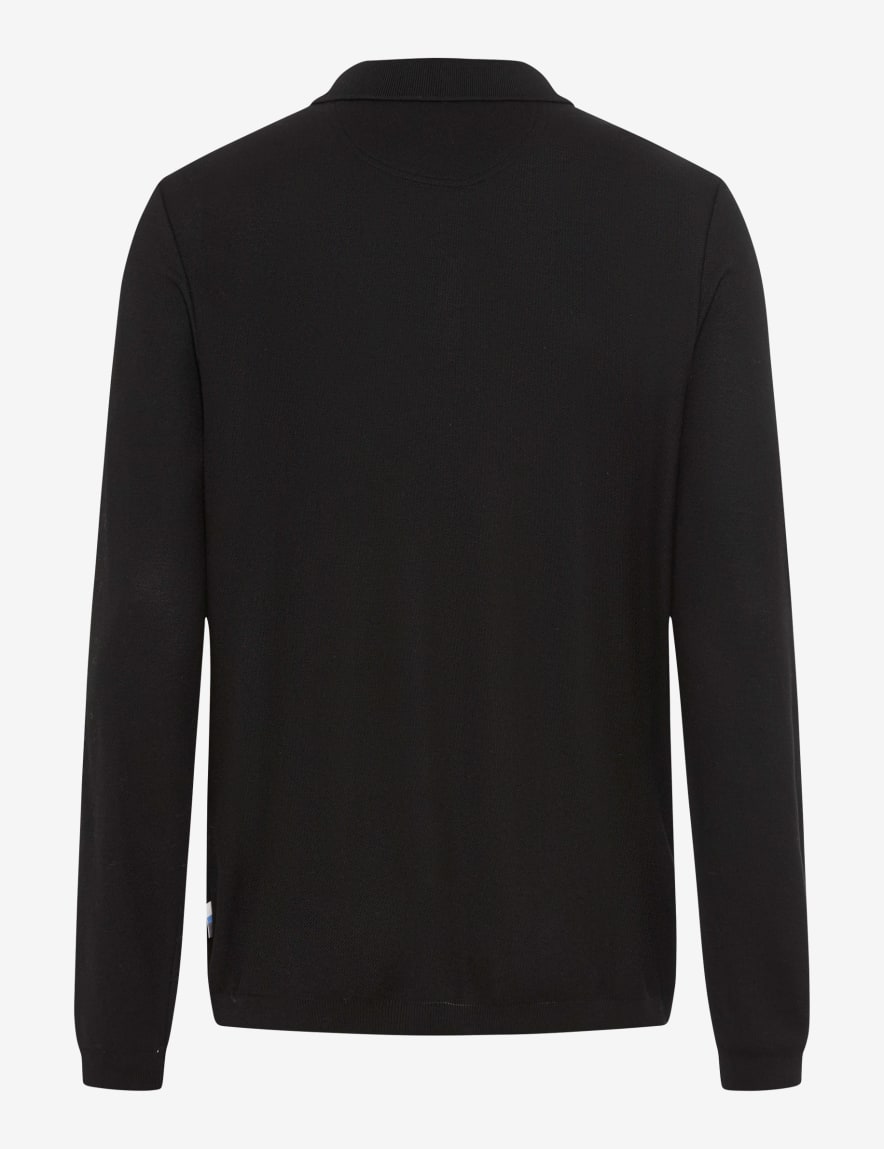 Eurex By Brax Men's Fashion Polos Style PAROS Black ➜ - Buy Now At Brax