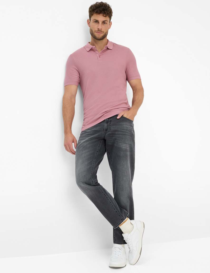 Eurex By Brax Men's Fashion Polos Style PARVIS Rose ➜ - Buy Now At Brax