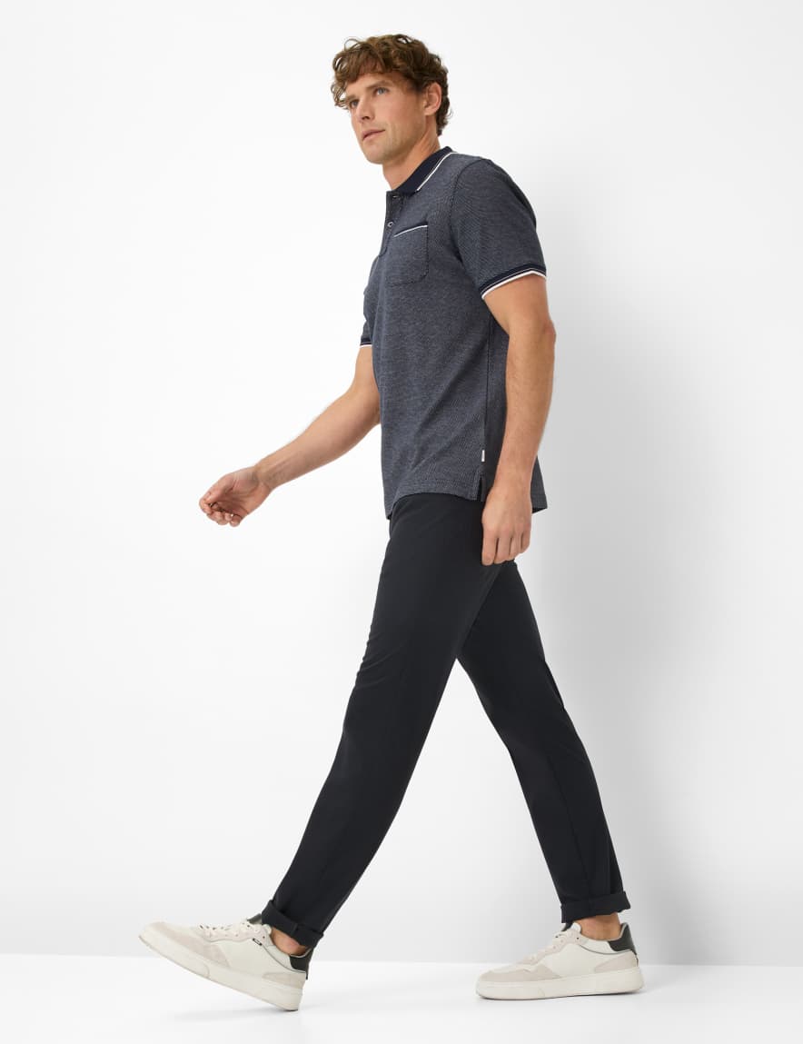 Eurex By Brax Men's Fashion Polos Style PATRICK Dark Blue ➜ - Buy At Brax