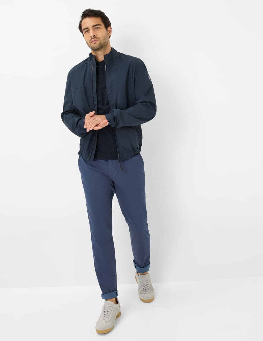 Eurex By Brax Men's Fashion Polos Style PELE Dark Blue ➜ - Buy At Brax