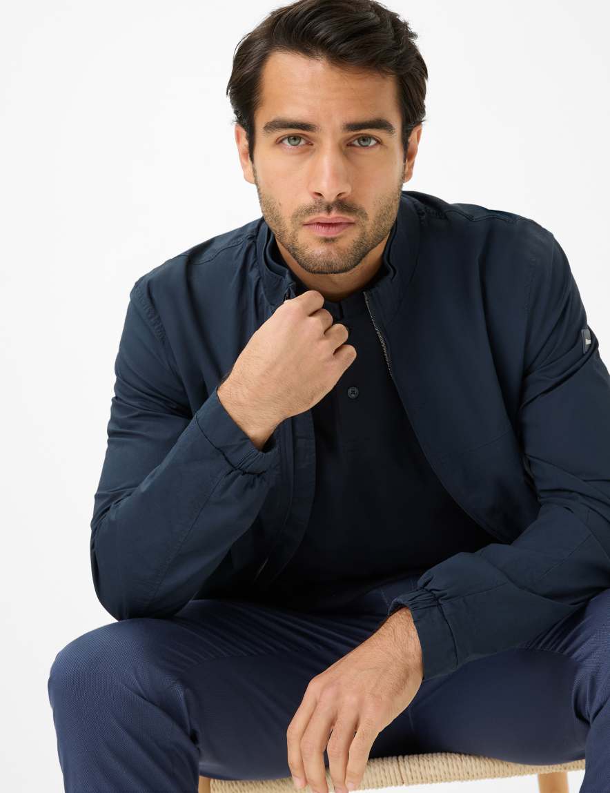 Eurex By Brax Men's Fashion Polos Style PELE Dark Blue ➜ - Buy At Brax