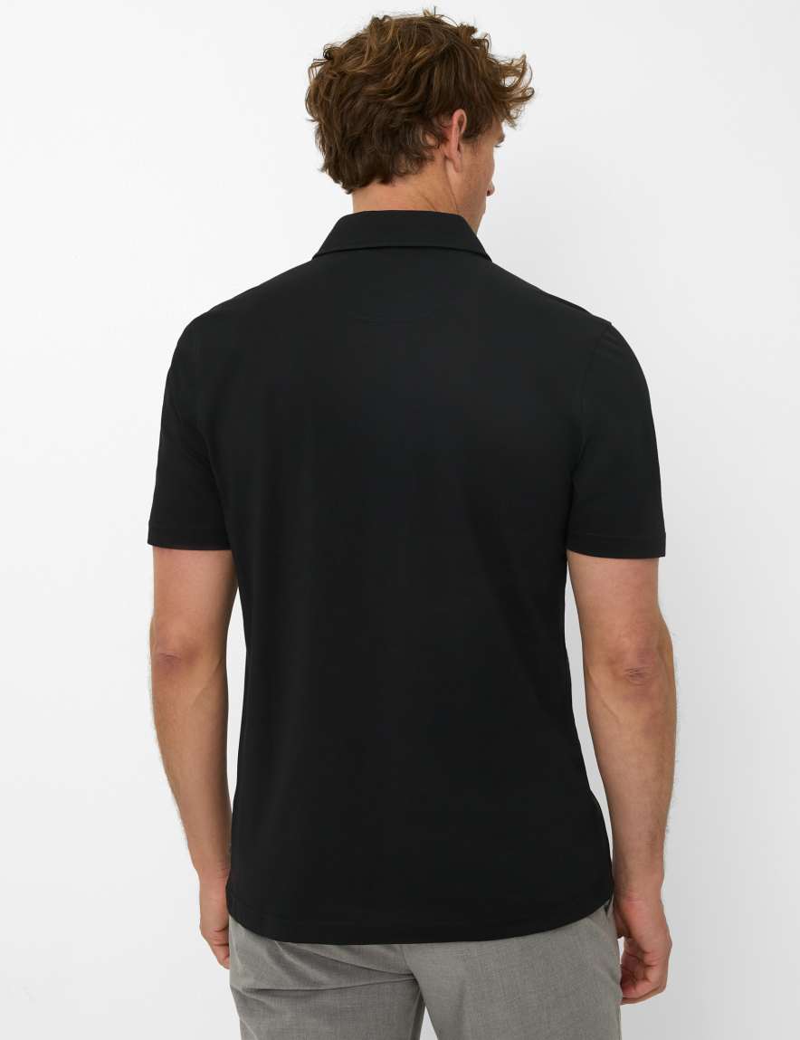 Eurex By Brax Men's Fashion Polos Style PEPE Black ➜ - Buy Now At Brax