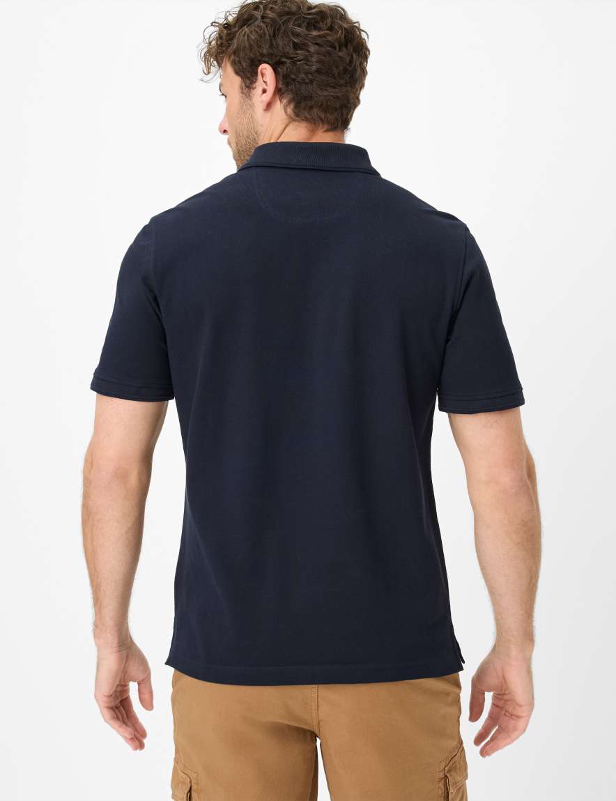 Eurex By Brax Men's Fashion Polos Style PETE Dark Blue ➜ - Buy At Brax