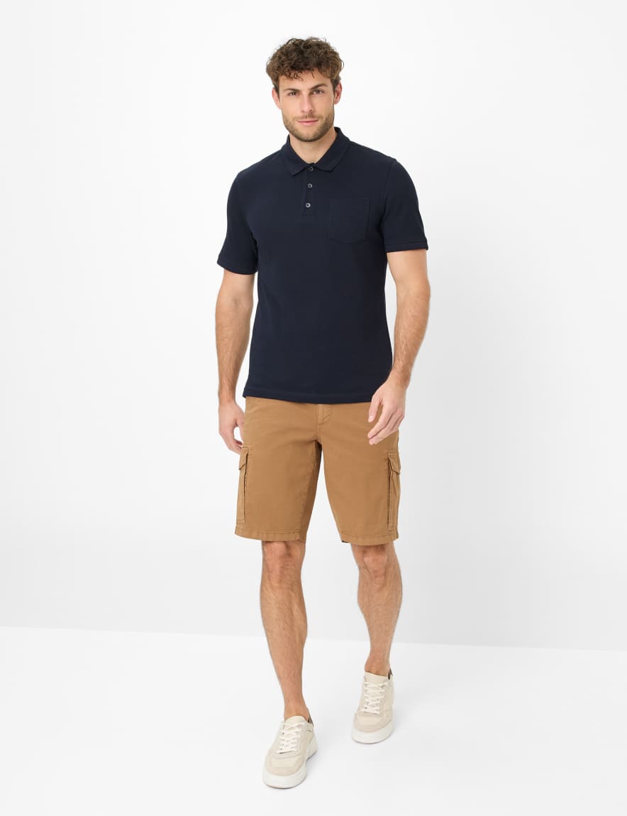 Eurex By Brax Men's Fashion Polos Style PETE Dark Blue ➜ - Buy At Brax