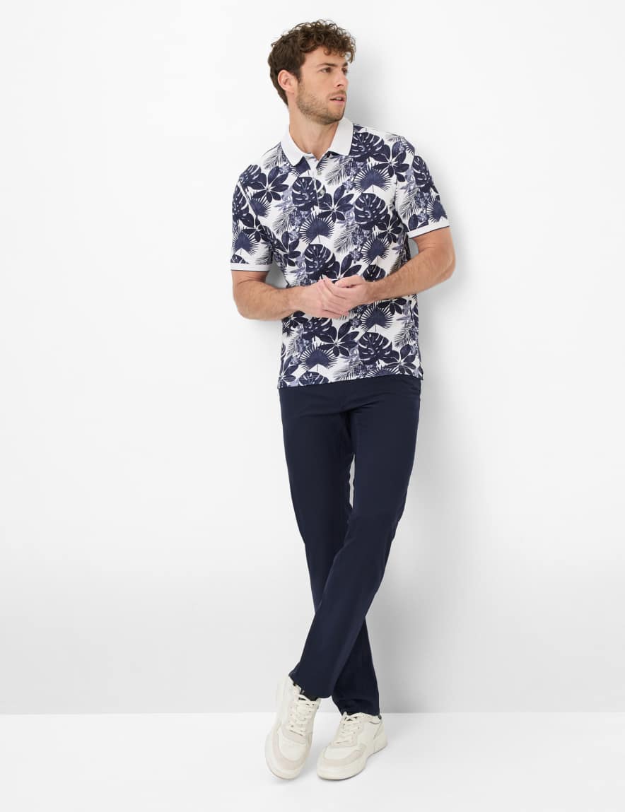Eurex By Brax Men's Fashion Polos Style PETE Dark Blue ➜ - Buy At Brax
