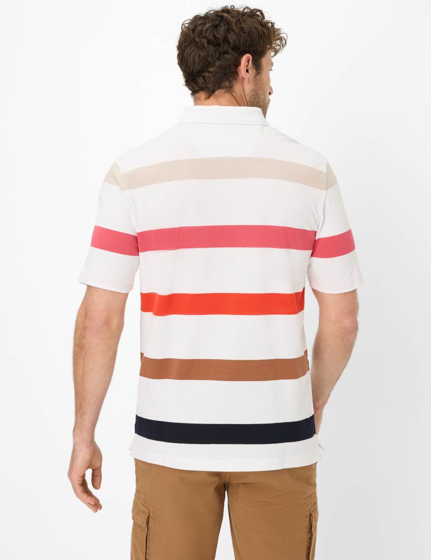 Eurex By Brax Men's Fashion Polos Style PETE Multicolored ➜ - Buy At Brax