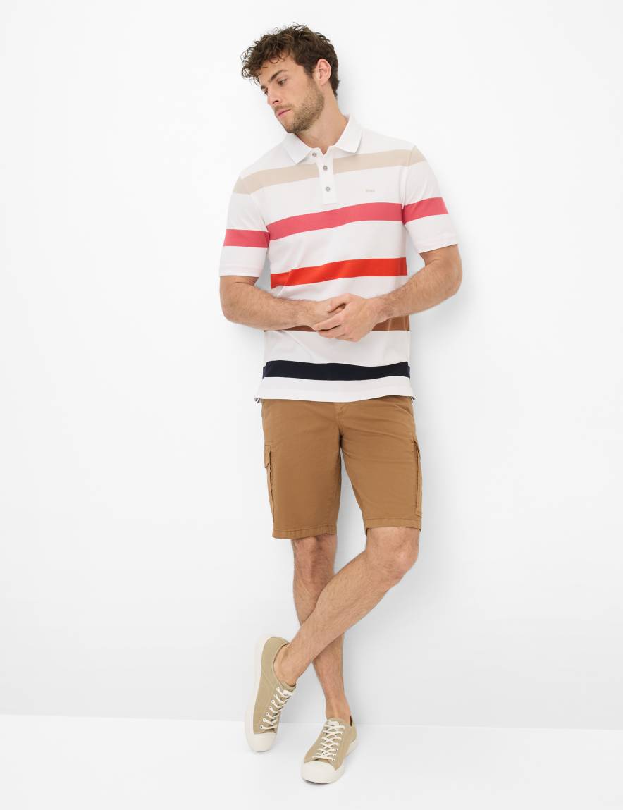 Eurex By Brax Men's Fashion Polos Style PETE Multicolored ➜ - Buy At Brax