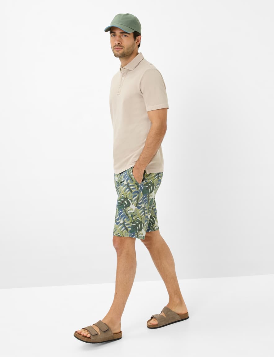 Eurex By Brax Men's Fashion Polos Style PHILO Beige ➜ - Buy Now At Brax