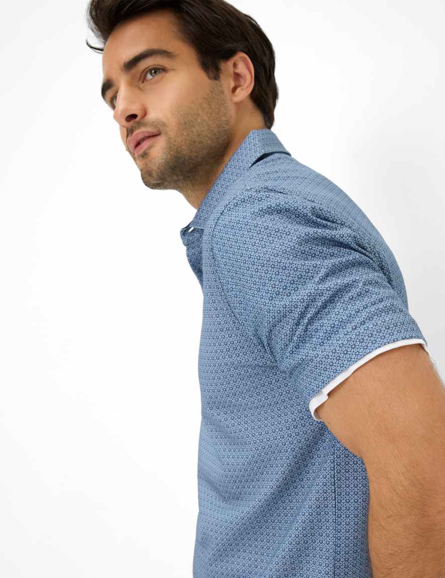 Eurex By Brax Men's Fashion Polos Style PICO Blue ➜ - Buy Now At Brax
