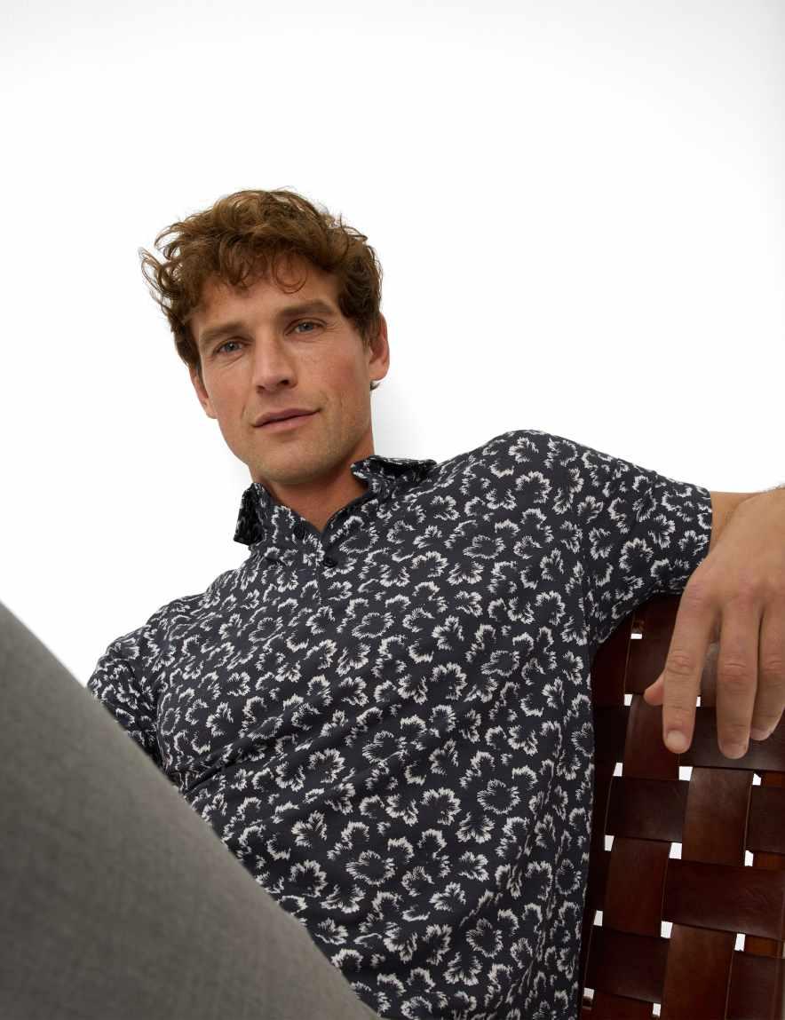 Eurex By Brax Men's Fashion Polos Style PICO Dark Blue ➜ - Buy At Brax