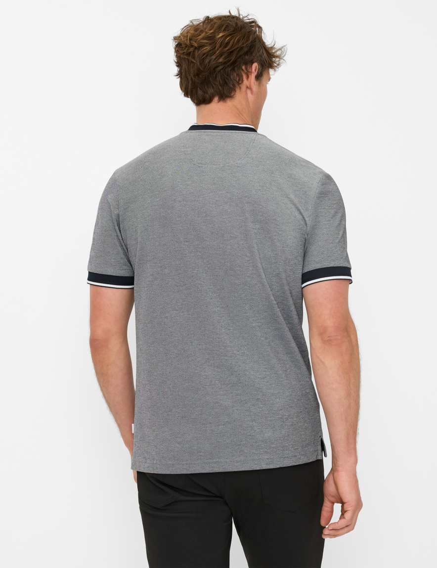 Eurex By Brax Men's Fashion Polos Style PIERCE Dark Blue ➜ - Buy At Brax