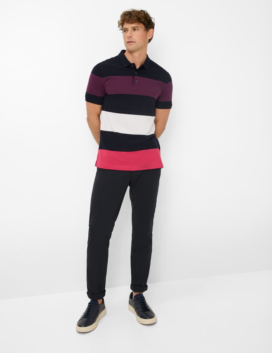 Eurex By Brax Men's Fashion Polos Style PIO Multicolored ➜ - Buy At Brax