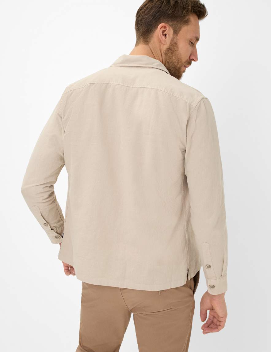 Eurex By Brax Men's Fashion Shirts | Jackets Style KAY Beige