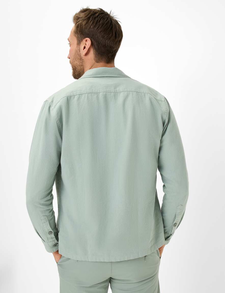 Eurex By Brax Men's Fashion Shirts | Jackets Style KAY Light Green