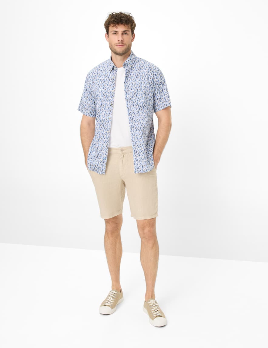 Eurex By Brax Men's Fashion Shirts Style DAN Dark Blue ➜ - Buy At Brax