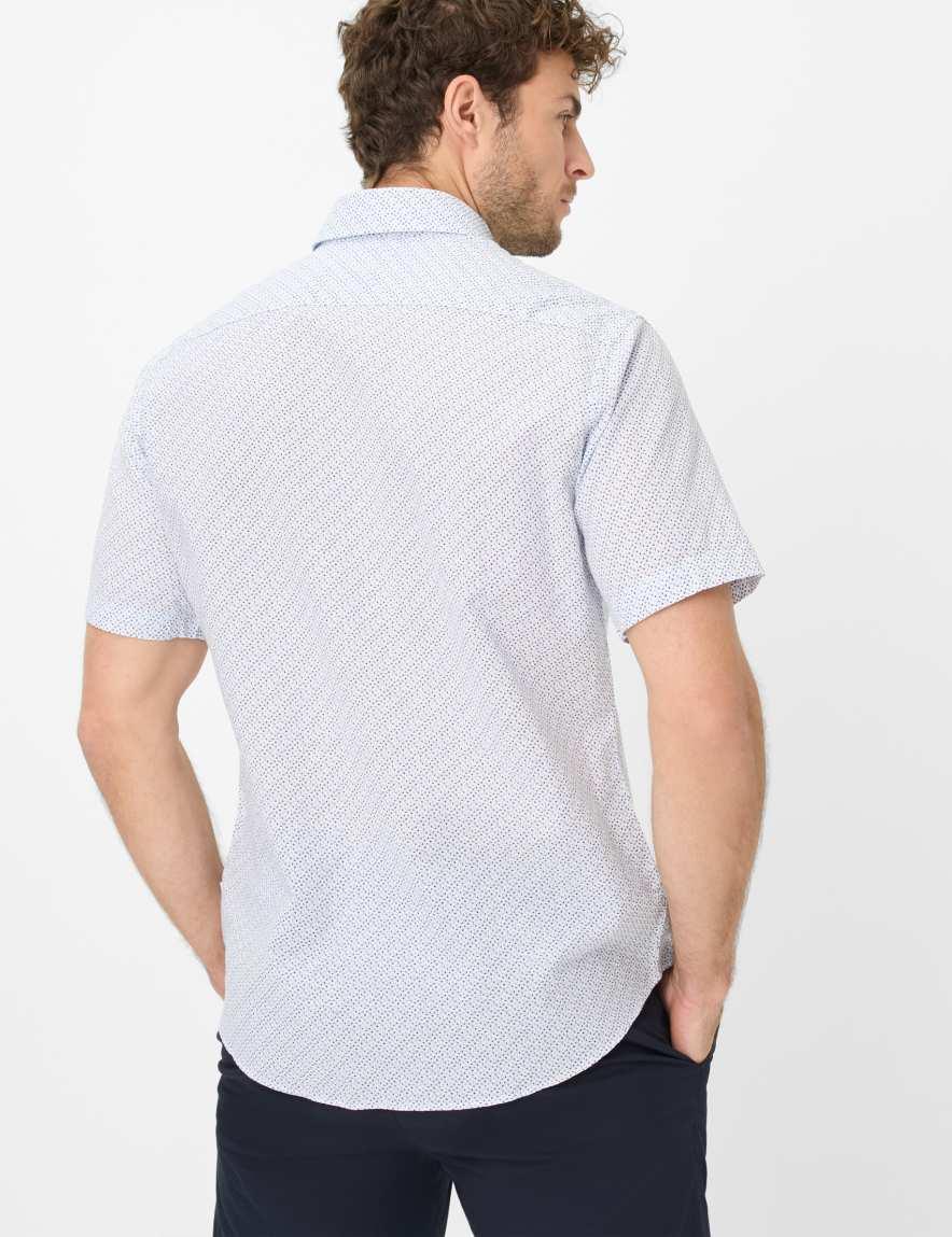 Eurex By Brax Men's Fashion Shirts Style DAN Light Blue ➜ - Buy At Brax