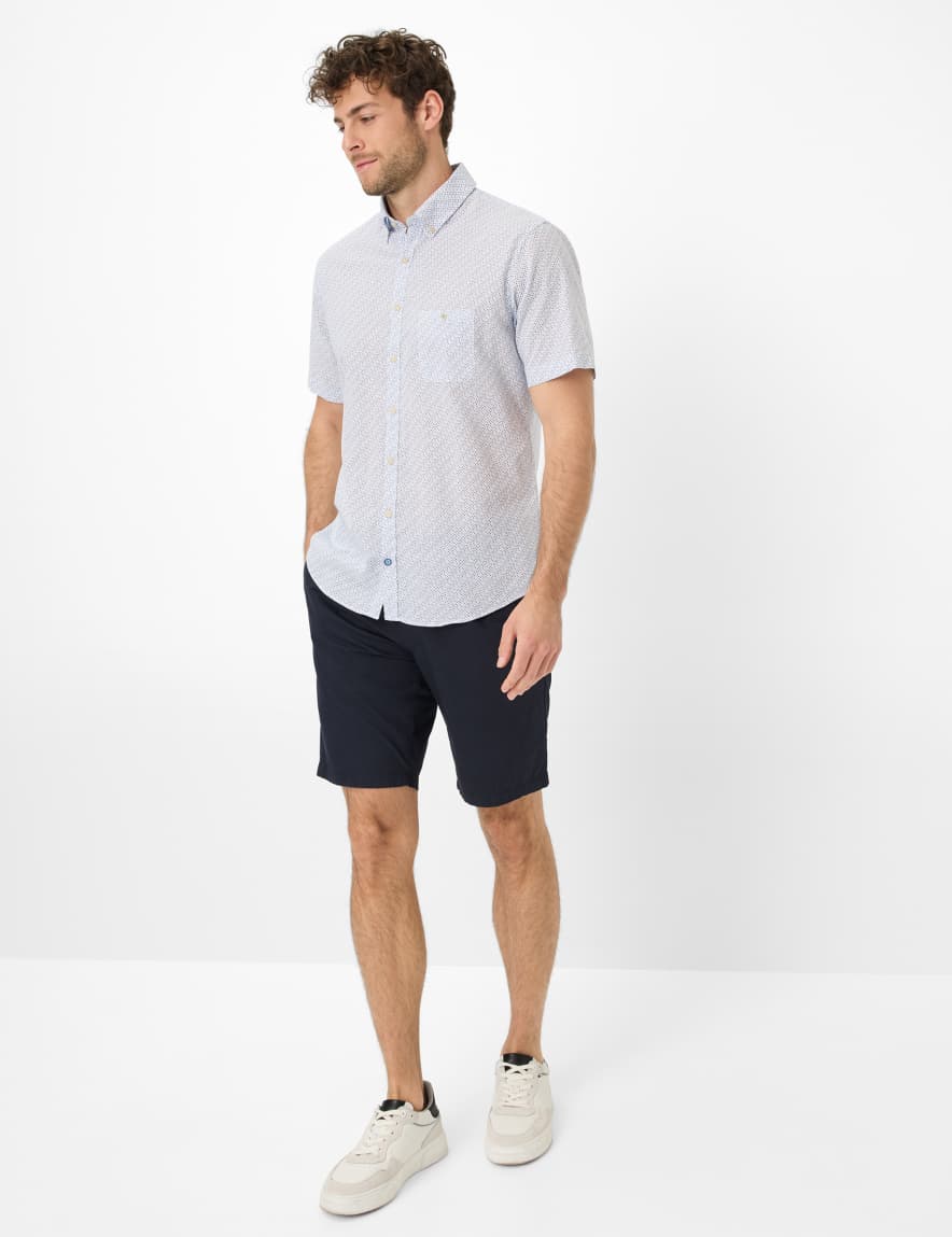 Eurex By Brax Men's Fashion Shirts Style DAN Light Blue ➜ - Buy At Brax