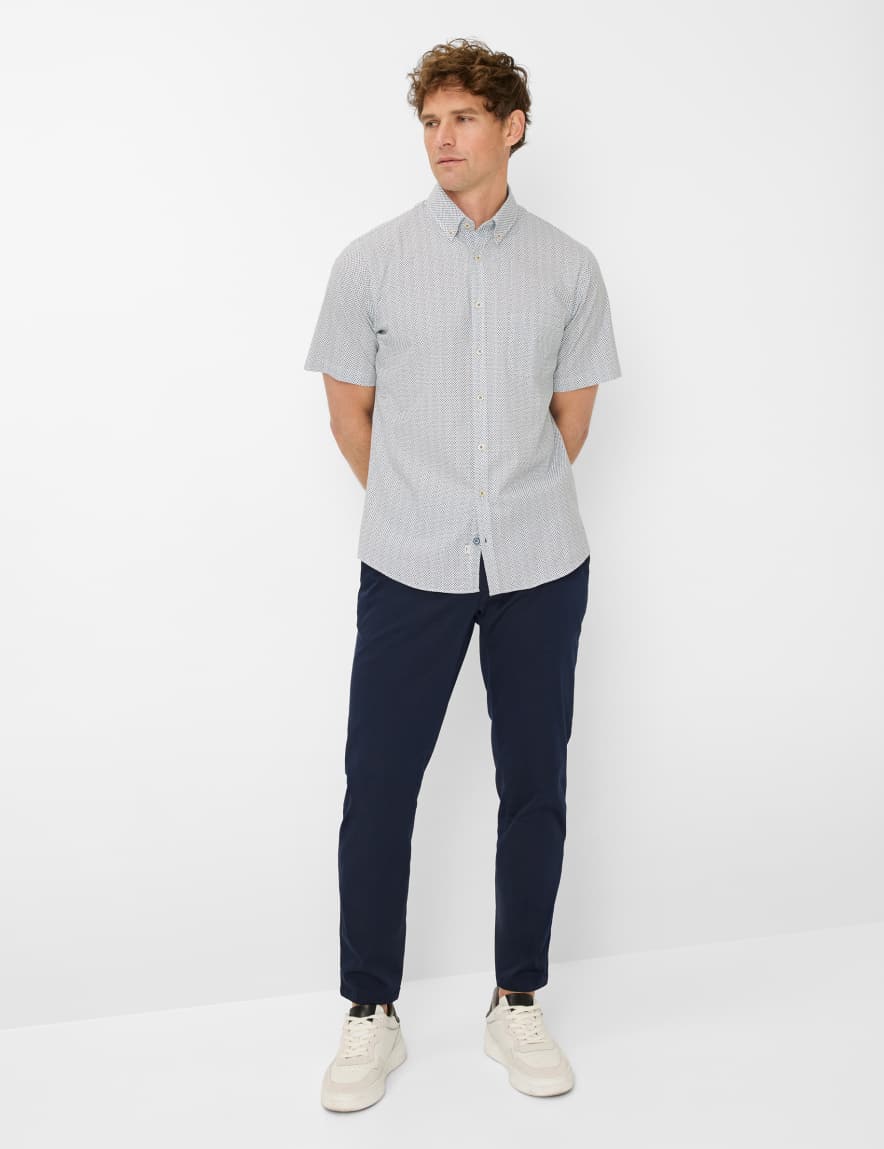 Eurex By Brax Men's Fashion Shirts Style DAN Light Green ➜ - Buy At Brax