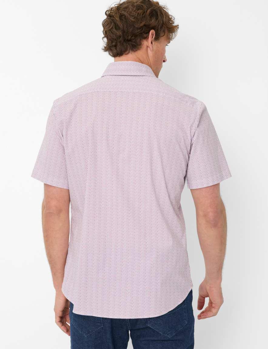 Eurex By Brax Men's Fashion Shirts Style DAN Light Purple ➜ - Buy At Brax