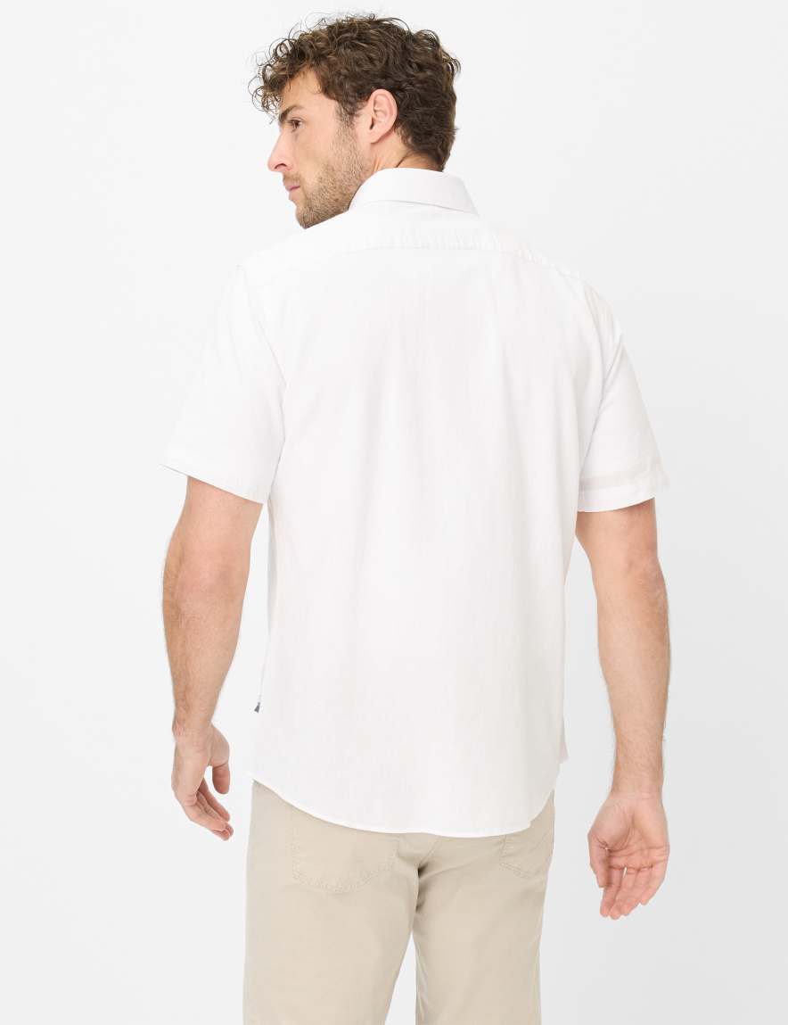 Eurex By Brax Men's Fashion Shirts Style DAN White ➜ - Buy Now At Brax