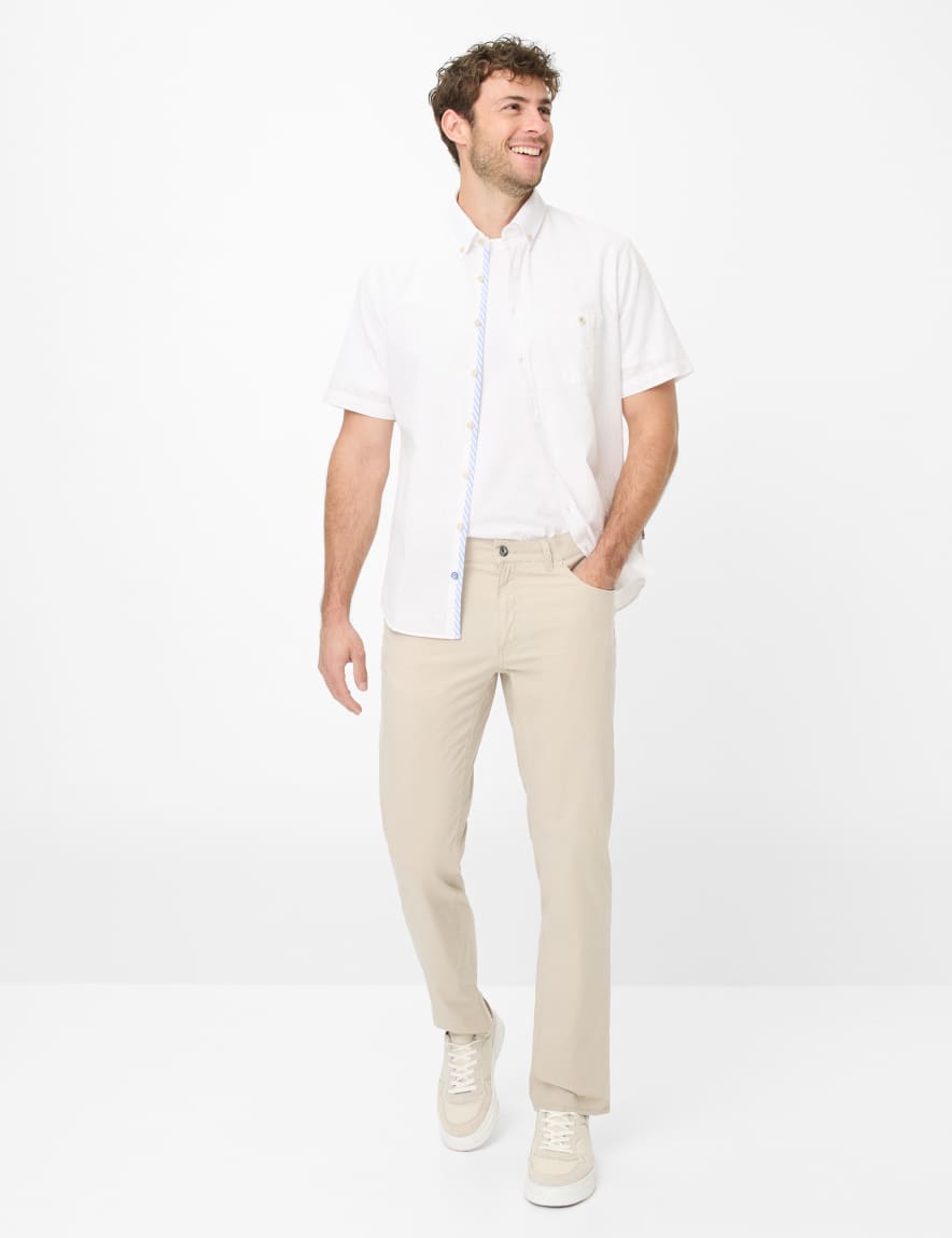 Eurex By Brax Men's Fashion Shirts Style DAN White ➜ - Buy Now At Brax