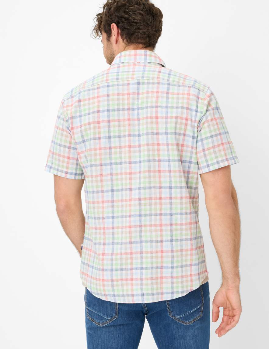 Eurex By Brax Men's Fashion Shirts Style DAN White ➜ - Buy Now At Brax