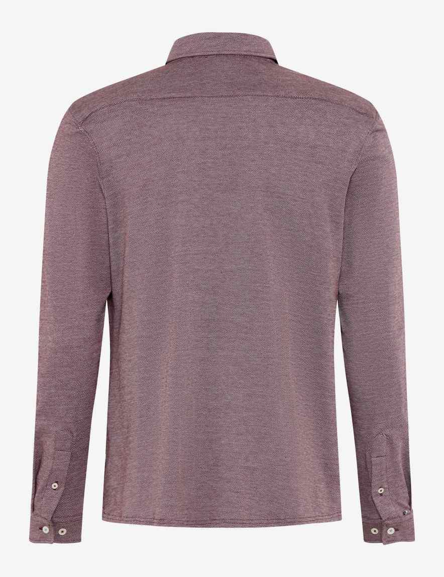 Eurex By Brax Men's Fashion Shirts Style DANIEL Dark Red ➜ - Buy At Brax