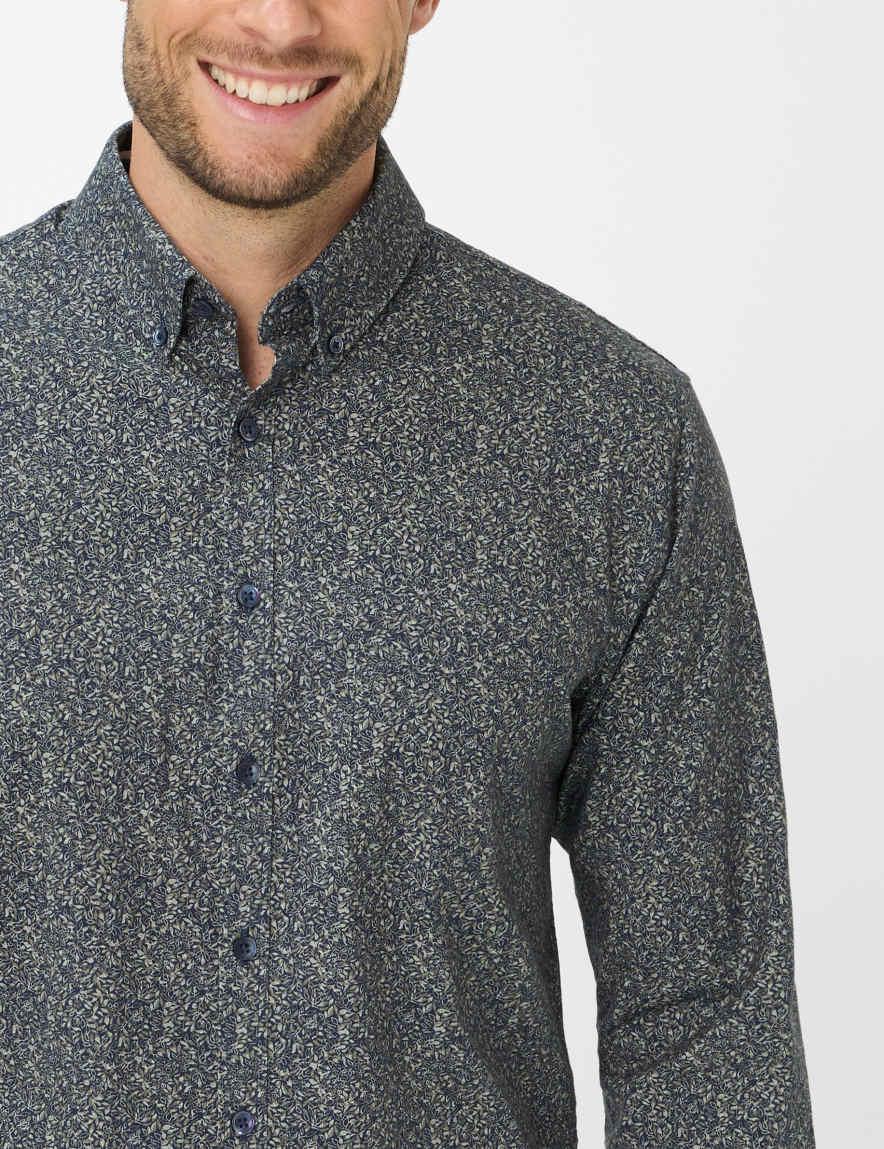 Eurex By Brax Men's Fashion Shirts Style DANIEL Green ➜ - Buy Now At Brax