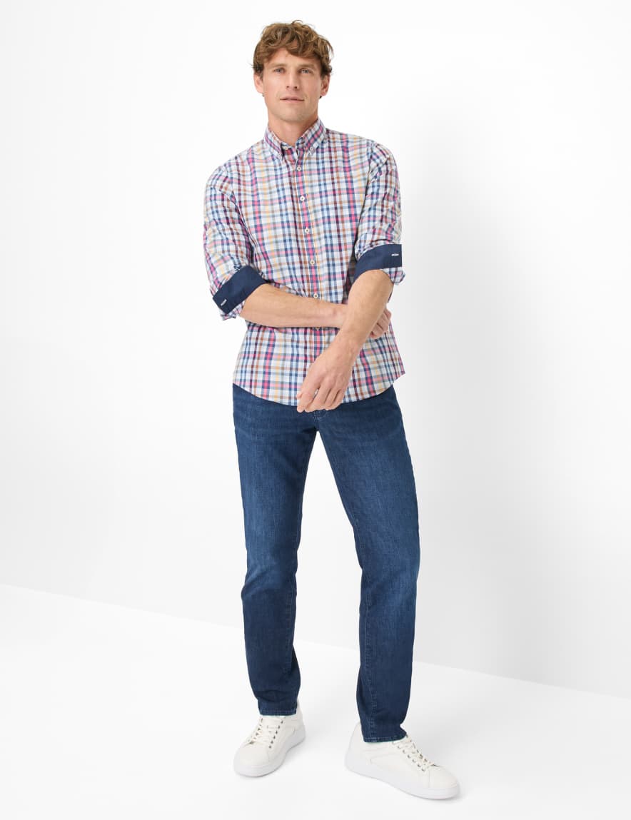 Eurex By Brax Men's Fashion Shirts Style DANIEL Multicolored