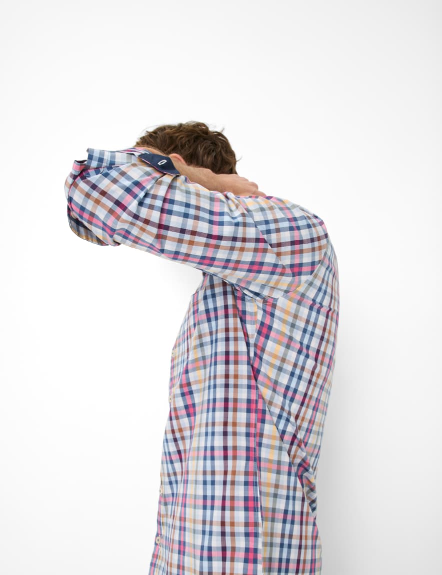 Eurex By Brax Men's Fashion Shirts Style DANIEL Multicolored