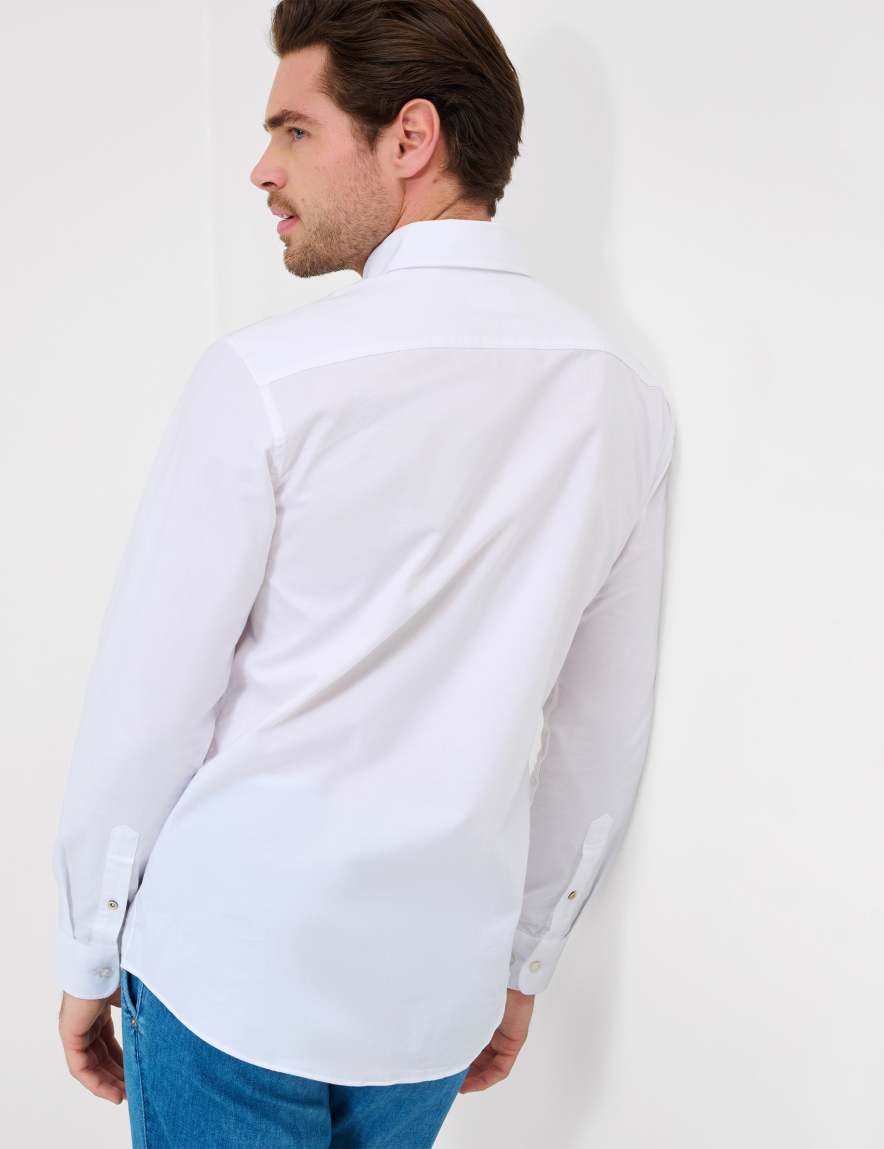 Eurex By Brax Men's Fashion Shirts Style DANIEL White ➜ - Buy Now At Brax